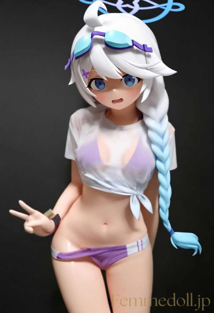 ブルーアーカイブ　キリノのフィギュア風AIエロ画像 17枚目