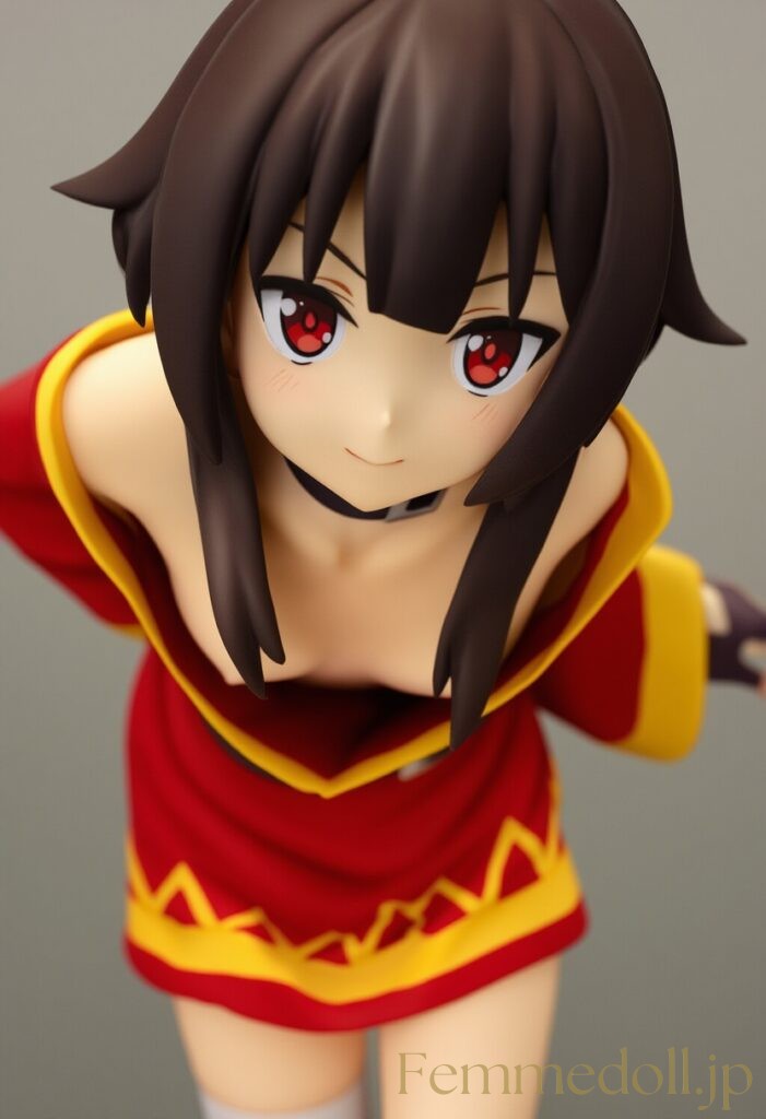 このすば　めぐみんのフィギュア風AIエロ画像 2枚目