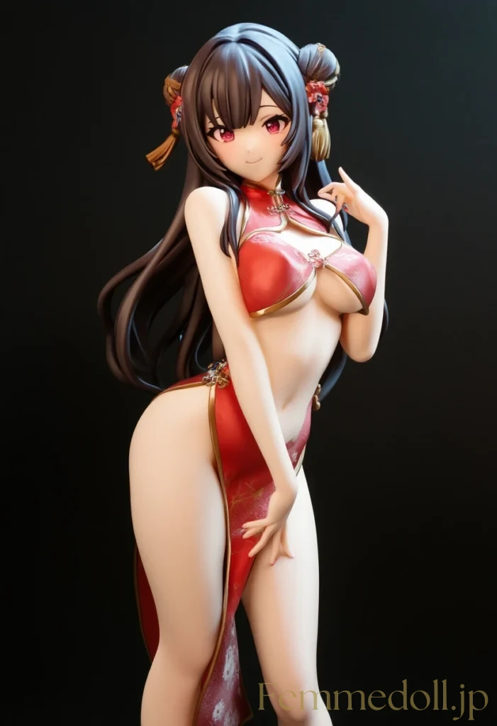 「このチャイナ服、脱がしてくれる？♡」舞台裏で限界突破！人気アイドルの裏の顔…【エロ画像】 24枚目