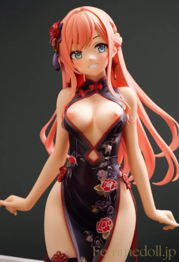 「このチャイナ服、脱がしてくれる？♡」舞台裏で限界突破！人気アイドルの裏の顔…【エロ画像】 18枚目