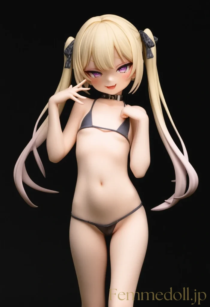 「おじさん、いつまで我慢できるかな？♡」生意気メスガキが、挑発衣装で腰をクネクネ…【エロ画像】 10枚目