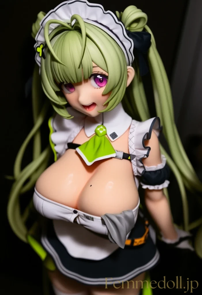 NIKKE　爆乳メイド ソーダのはみ出しそうな誘惑が凄すぎるイラストまとめ 21枚目