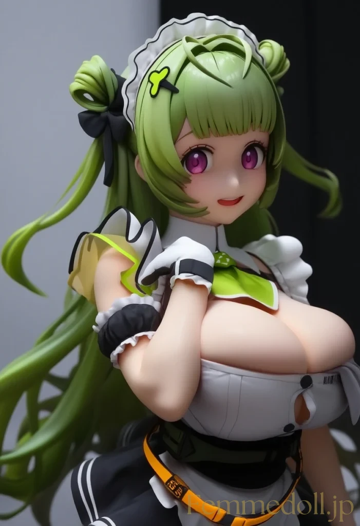 NIKKE　爆乳メイド ソーダのはみ出しそうな誘惑が凄すぎるイラストまとめ 16枚目
