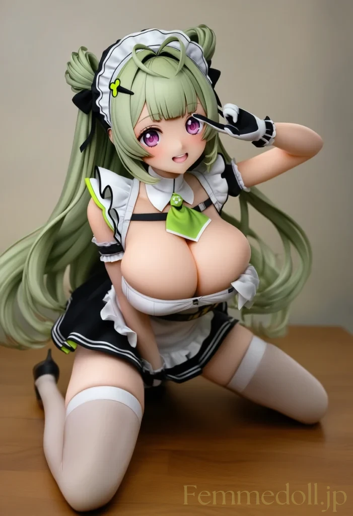 NIKKE　爆乳メイド ソーダのはみ出しそうな誘惑が凄すぎるイラストまとめ 17枚目