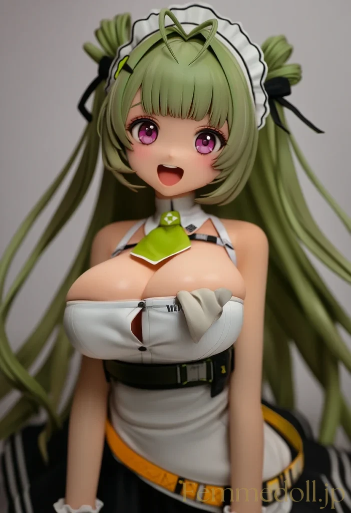 NIKKE　爆乳メイド ソーダのはみ出しそうな誘惑が凄すぎるイラストまとめ 7枚目