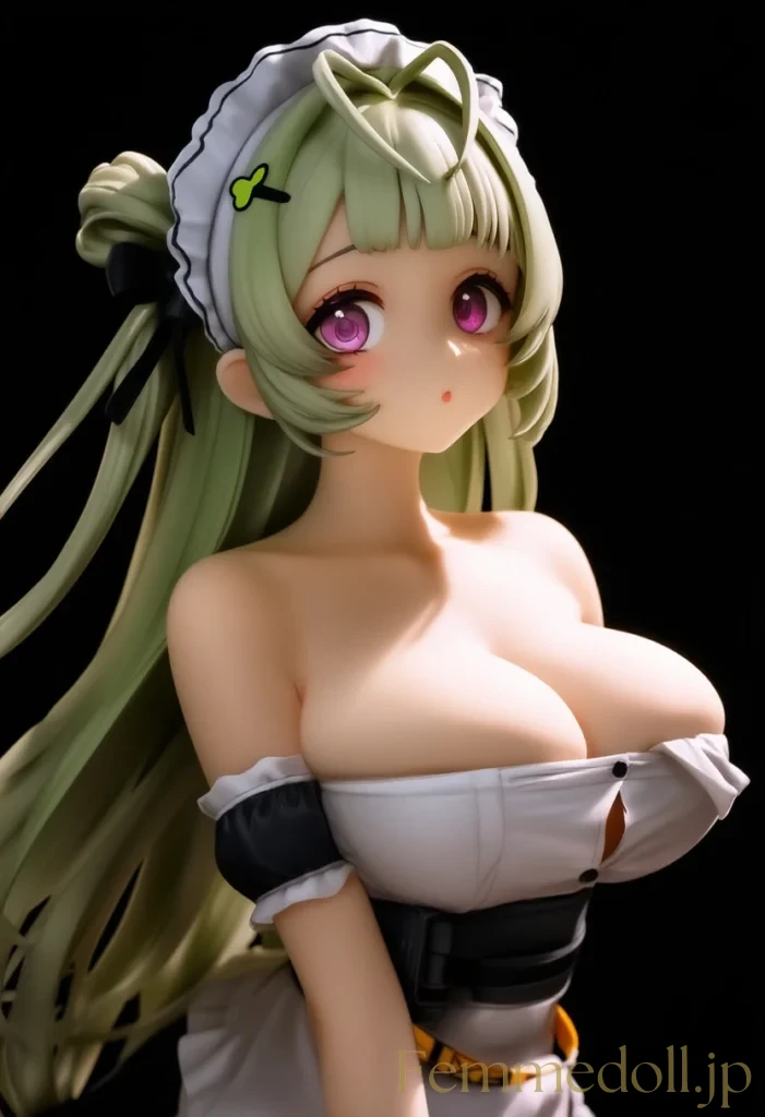 NIKKE　爆乳メイド ソーダのはみ出しそうな誘惑が凄すぎるイラストまとめ 23枚目