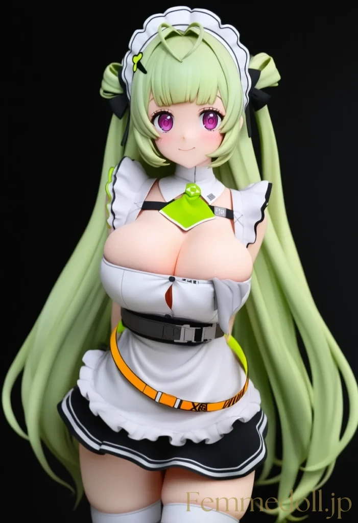 NIKKE　爆乳メイド ソーダのはみ出しそうな誘惑が凄すぎるイラストまとめ 22枚目