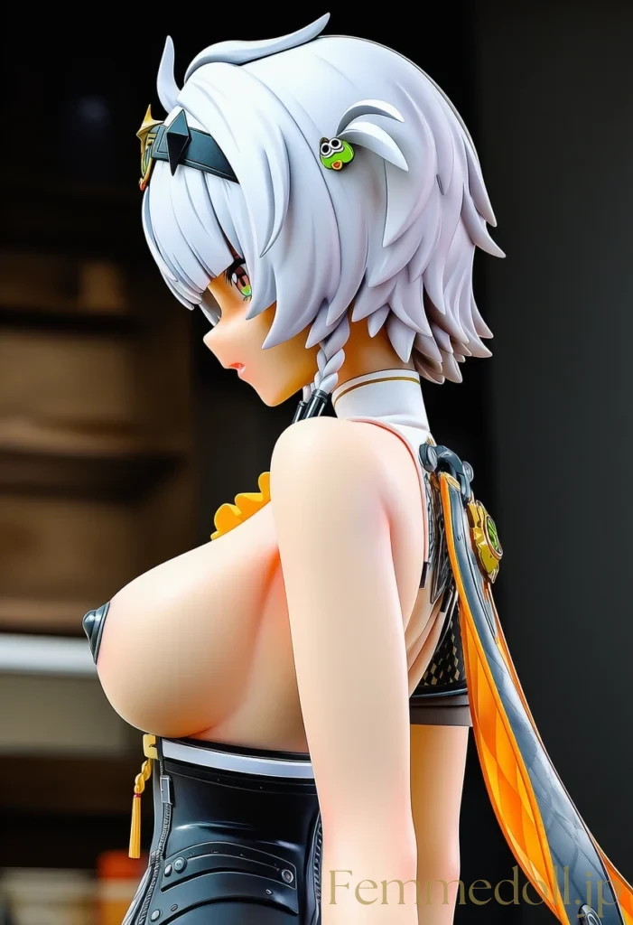 ゼンゼロ　0号アンビーのフィギュア風エロ画像 13枚目