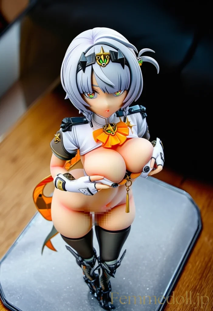 ゼンゼロ　0号アンビーのフィギュア風エロ画像 15枚目