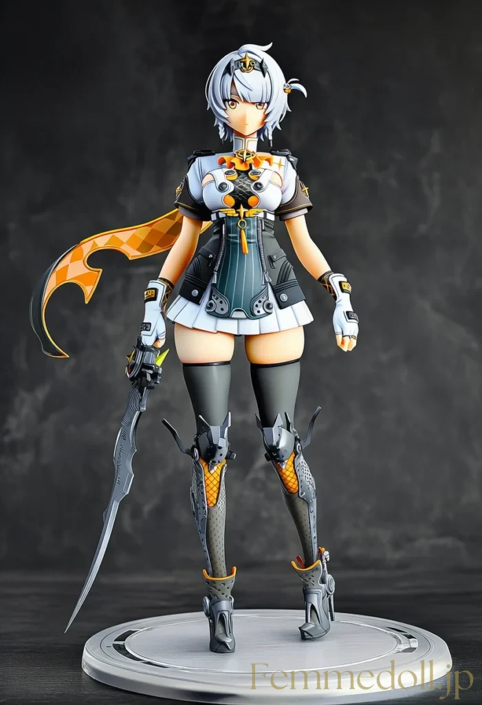 ゼンゼロ　0号アンビーのフィギュア風エロ画像 3枚目