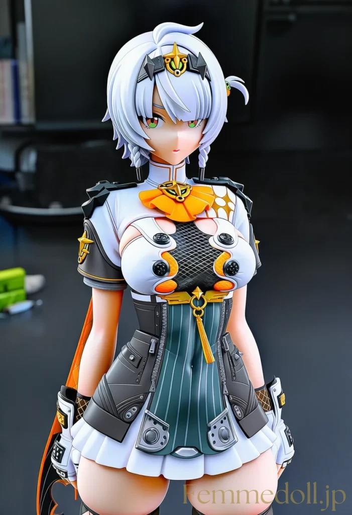 ゼンゼロ　0号アンビーのフィギュア風エロ画像 7枚目