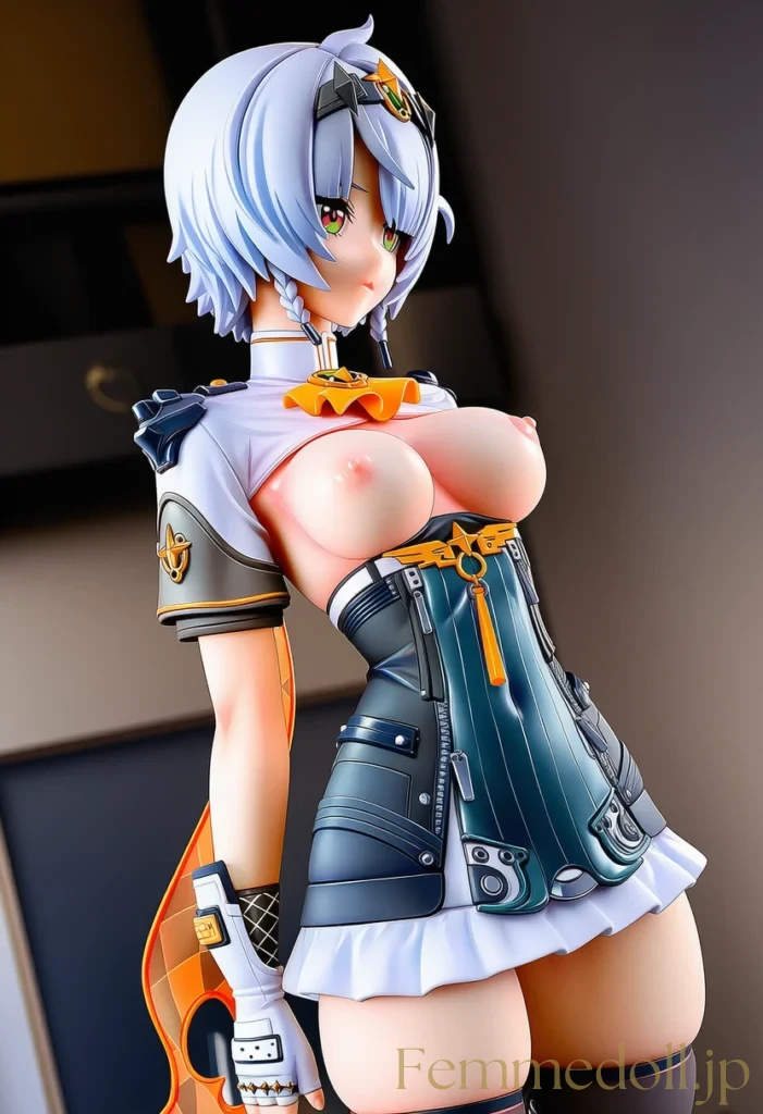 ゼンゼロ　0号アンビーのフィギュア風エロ画像 35枚目