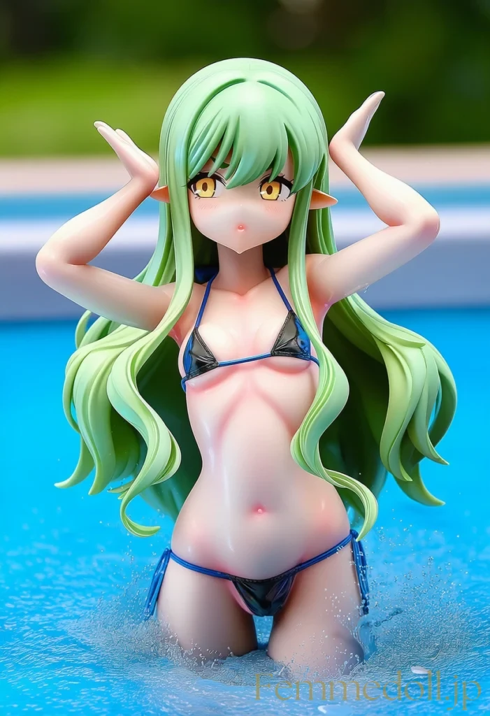 ヒカリの無邪気な姿とギャップがありすぎるマイクロビキニがやばすぎた…【ブルアカエロ画像】 14枚目