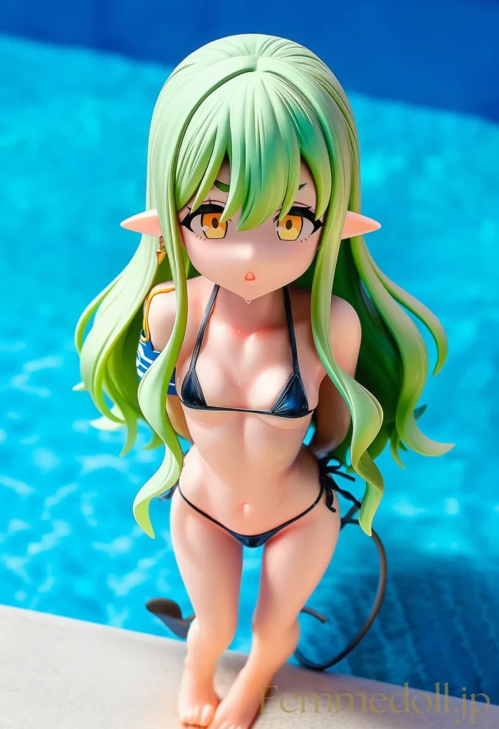 ヒカリの無邪気な姿とギャップがありすぎるマイクロビキニがやばすぎた…【ブルアカエロ画像】 15枚目