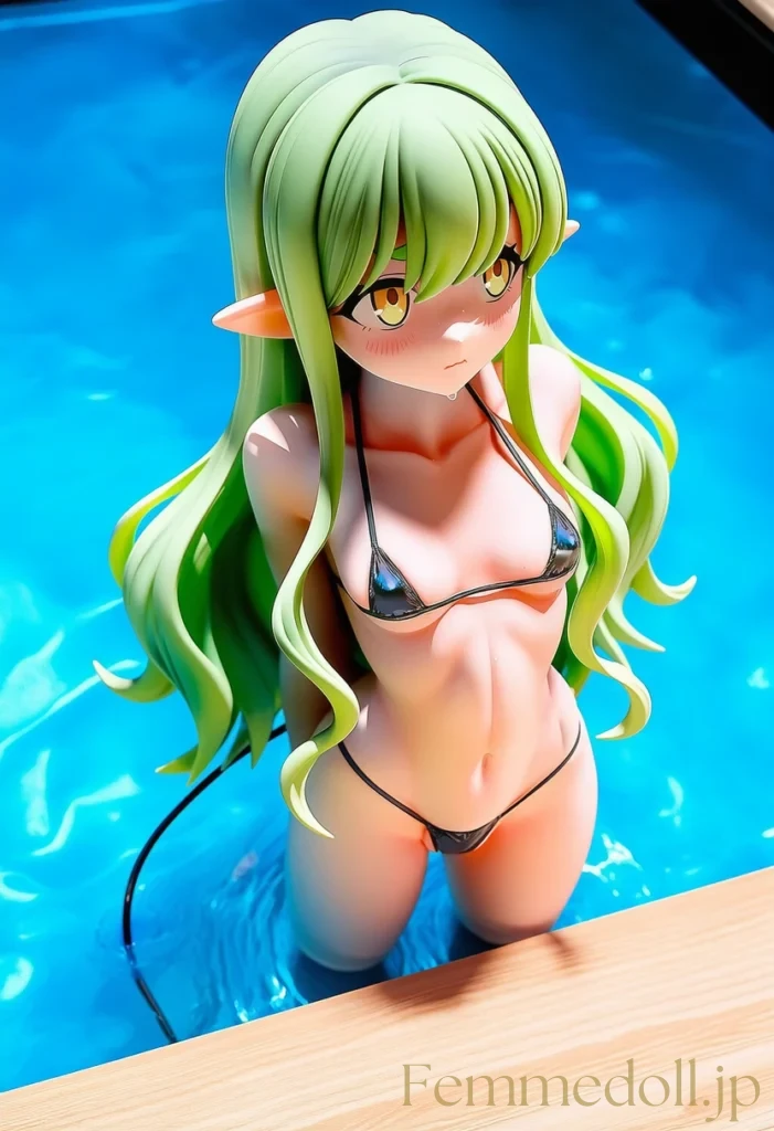 ヒカリの無邪気な姿とギャップがありすぎるマイクロビキニがやばすぎた…【ブルアカエロ画像】 6枚目