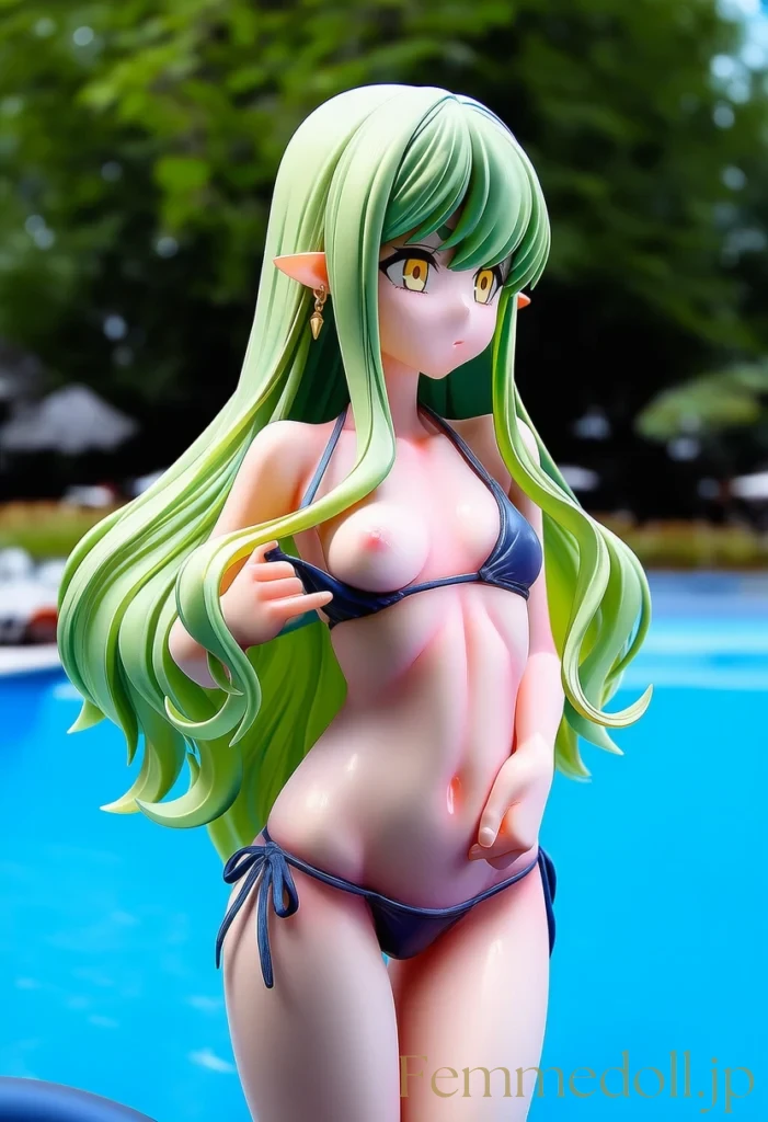 ヒカリの無邪気な姿とギャップがありすぎるマイクロビキニがやばすぎた…【ブルアカエロ画像】 23枚目