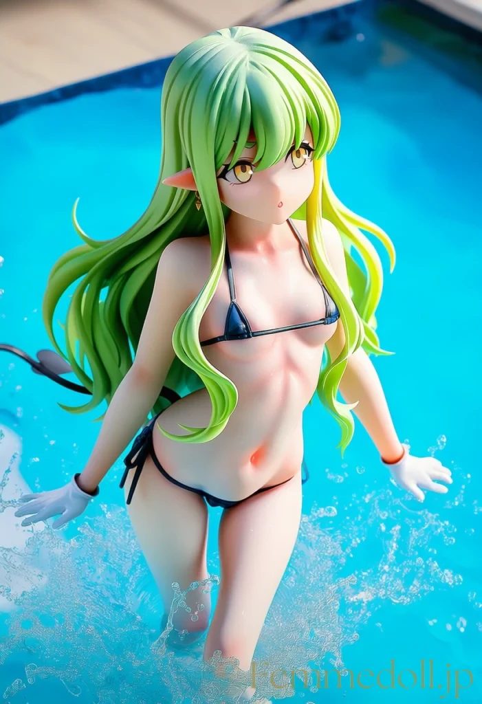 ヒカリの無邪気な姿とギャップがありすぎるマイクロビキニがやばすぎた…【ブルアカエロ画像】 9枚目