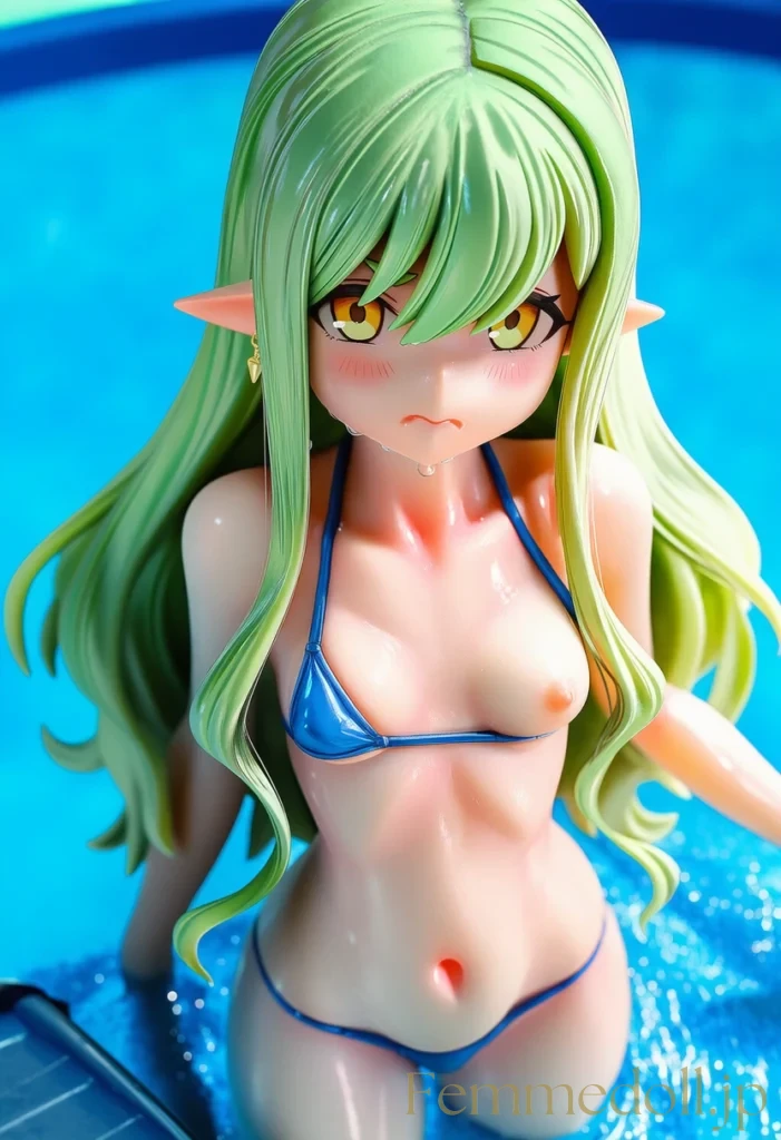 ヒカリの無邪気な姿とギャップがありすぎるマイクロビキニがやばすぎた…【ブルアカエロ画像】 8枚目