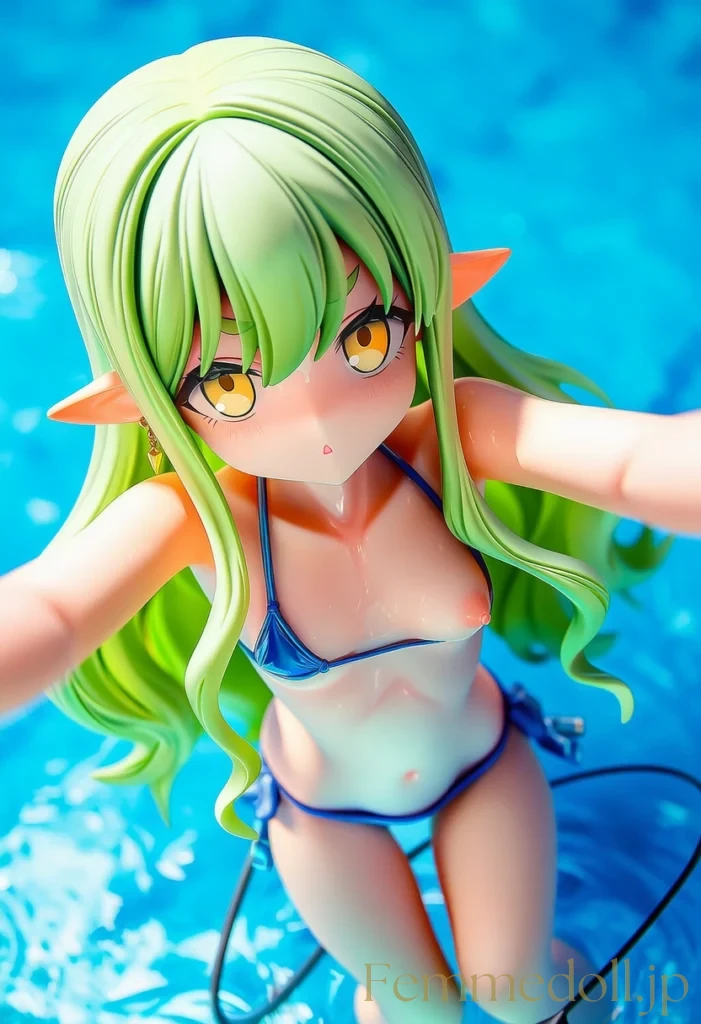 ヒカリの無邪気な姿とギャップがありすぎるマイクロビキニがやばすぎた…【ブルアカエロ画像】 4枚目