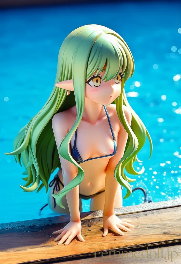 ヒカリの無邪気な姿とギャップがありすぎるマイクロビキニがやばすぎた…【ブルアカエロ画像】 12枚目