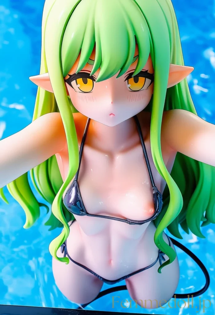 ヒカリの無邪気な姿とギャップがありすぎるマイクロビキニがやばすぎた…【ブルアカエロ画像】 16枚目