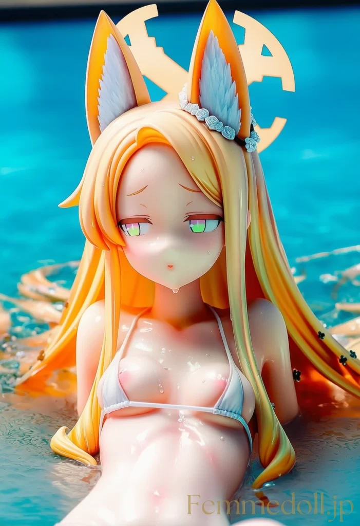 「見過ぎじゃないかい？先生♡」ドスケベ水着を見せつけるセイアちゃんがセクシーすぎる件【ブルアカエロ画像】 1枚目