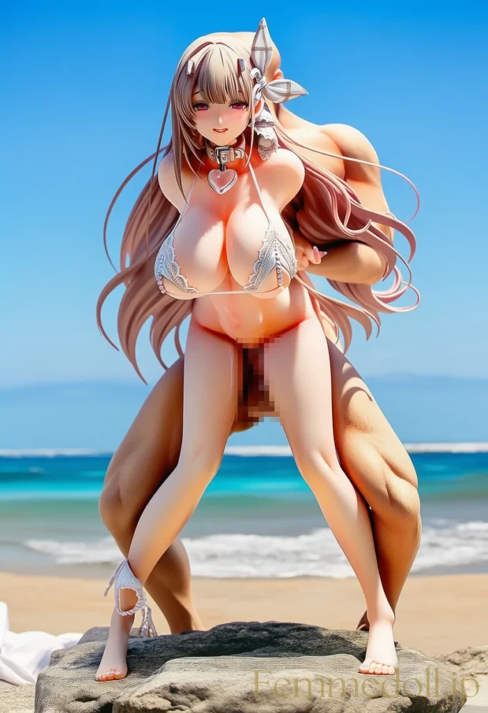 バイパーの甘い罠に指揮官が堕ちる！？真夏のビーチで暴かれる禁断の快楽…♡【NIKKEエロ画像】 19枚目