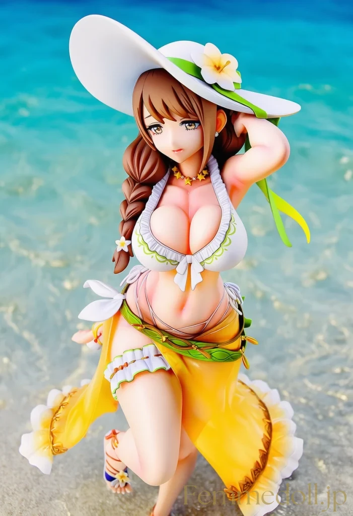 「可愛すぎてごめんなさい…」常識を覆す大胆さ！ゴルドマリー、水着で魅了の舞。【FEエロ画像】【FEエロ画像】 19枚目