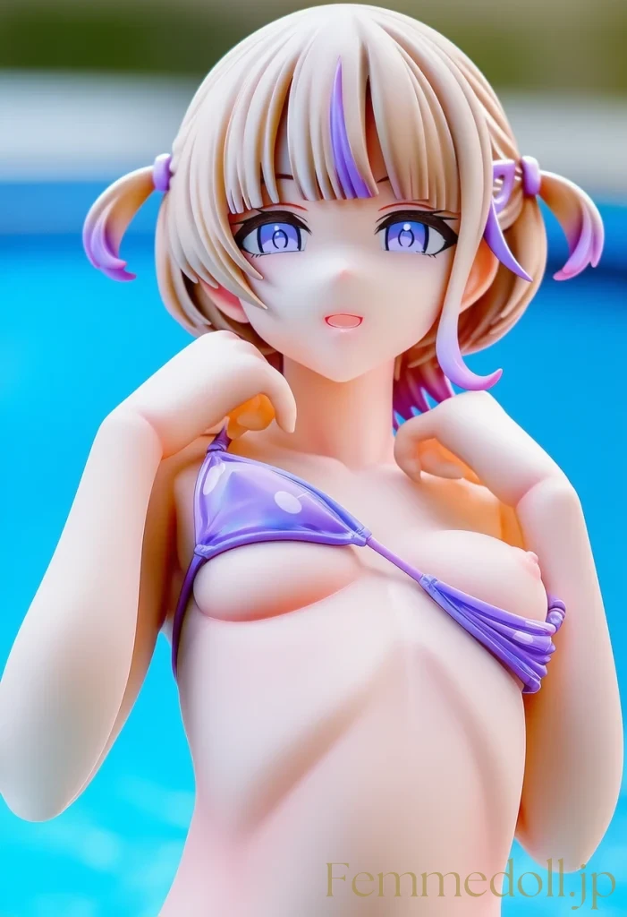 轟はじめ、夏の特訓は水着で！普段見れない姿をこっそり公開します【Vtuberエロ画像】 22枚目