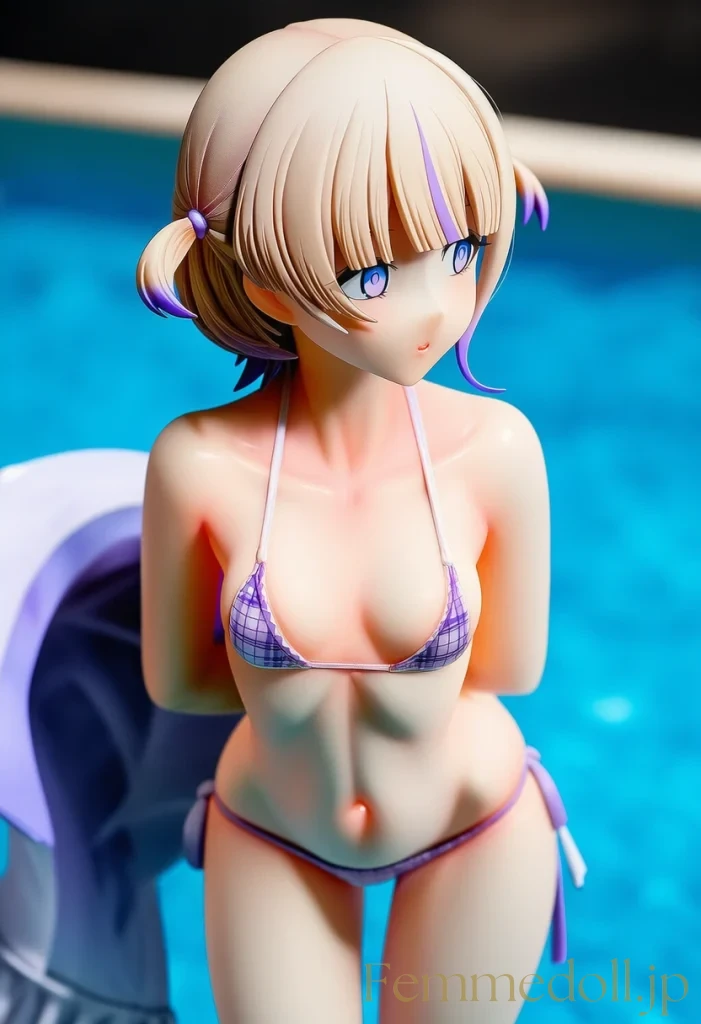 轟はじめ、夏の特訓は水着で！普段見れない姿をこっそり公開します【Vtuberエロ画像】 27枚目