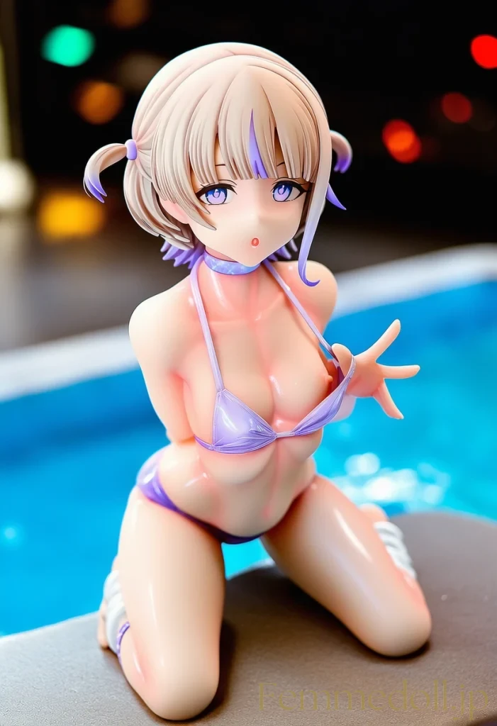 轟はじめ、夏の特訓は水着で！普段見れない姿をこっそり公開します【Vtuberエロ画像】 24枚目