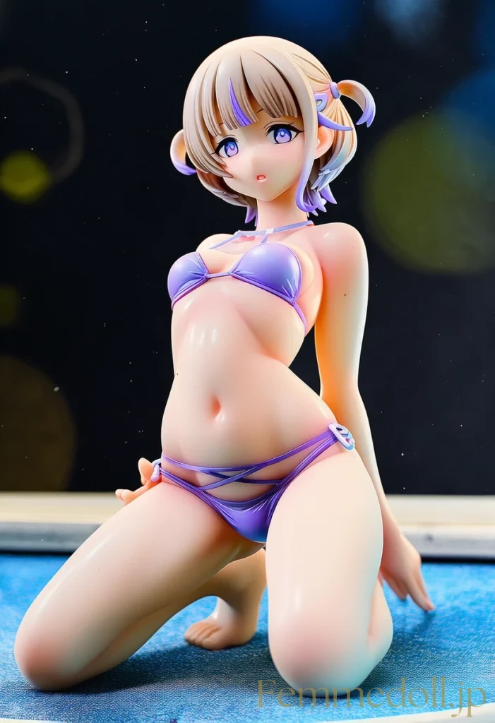 轟はじめ、夏の特訓は水着で！普段見れない姿をこっそり公開します【Vtuberエロ画像】 15枚目