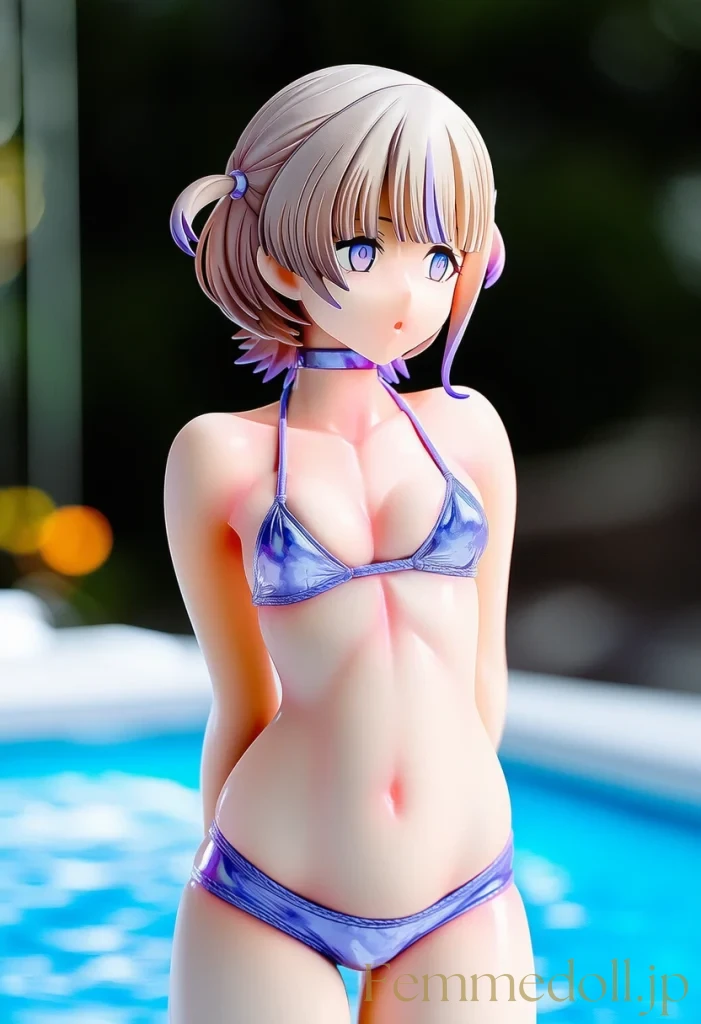 轟はじめ、夏の特訓は水着で！普段見れない姿をこっそり公開します【Vtuberエロ画像】 11枚目