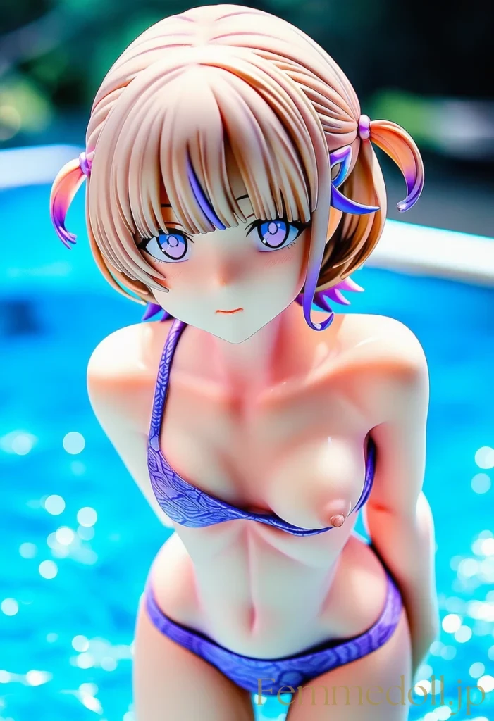 轟はじめ、夏の特訓は水着で！普段見れない姿をこっそり公開します【Vtuberエロ画像】 13枚目