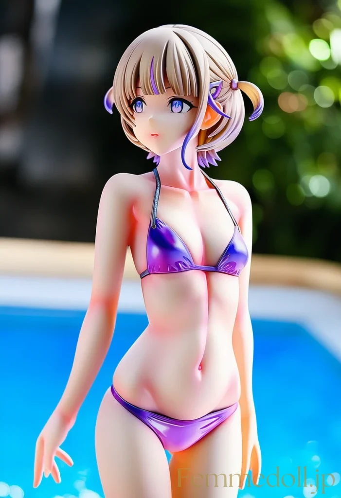 轟はじめ、夏の特訓は水着で！普段見れない姿をこっそり公開します【Vtuberエロ画像】 33枚目