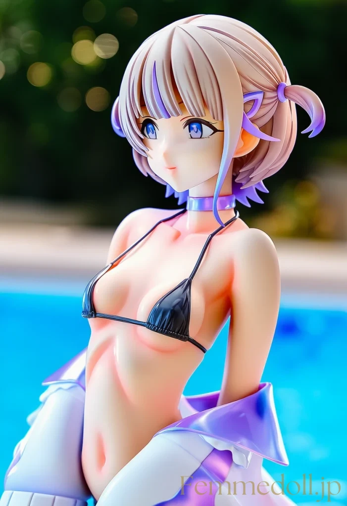 轟はじめ、夏の特訓は水着で！普段見れない姿をこっそり公開します【Vtuberエロ画像】 29枚目