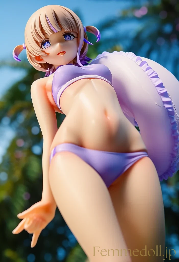 轟はじめ、夏の特訓は水着で！普段見れない姿をこっそり公開します【Vtuberエロ画像】 26枚目