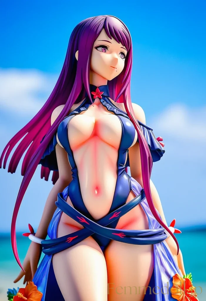 アイビーの色香を放つ魔性の水着で男の視線を独り占め♡【FEエロ画像】 13枚目