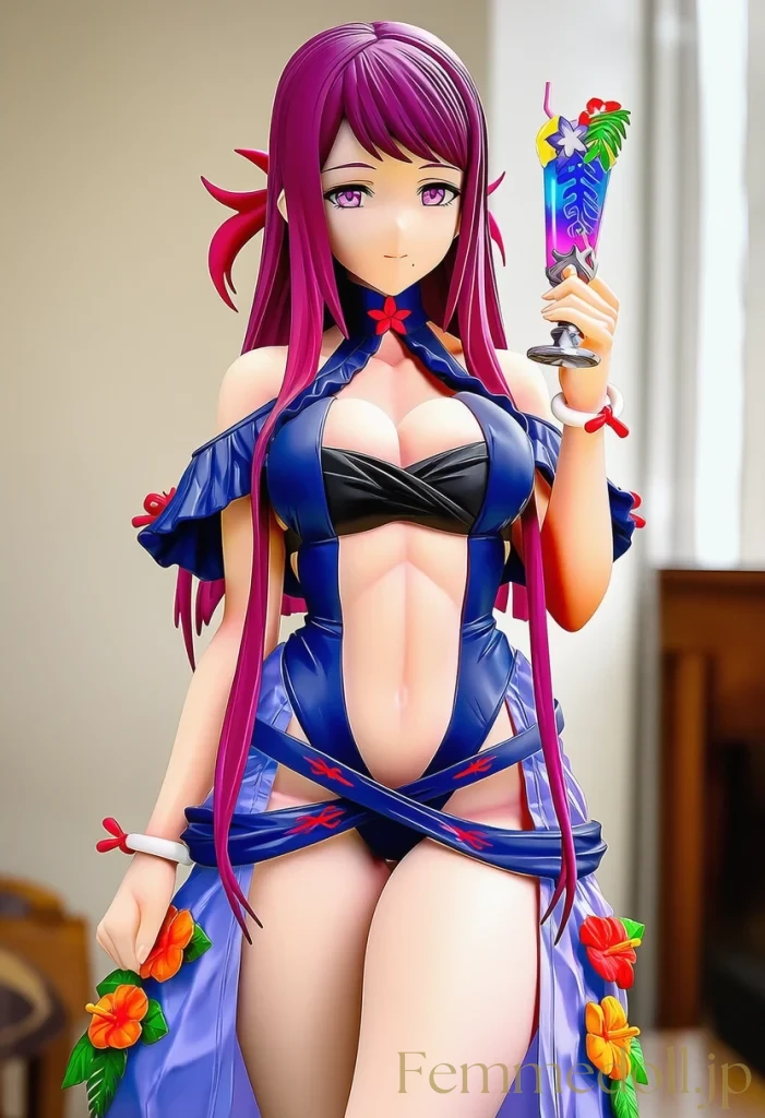 アイビーの色香を放つ魔性の水着で男の視線を独り占め♡【FEエロ画像】 27枚目