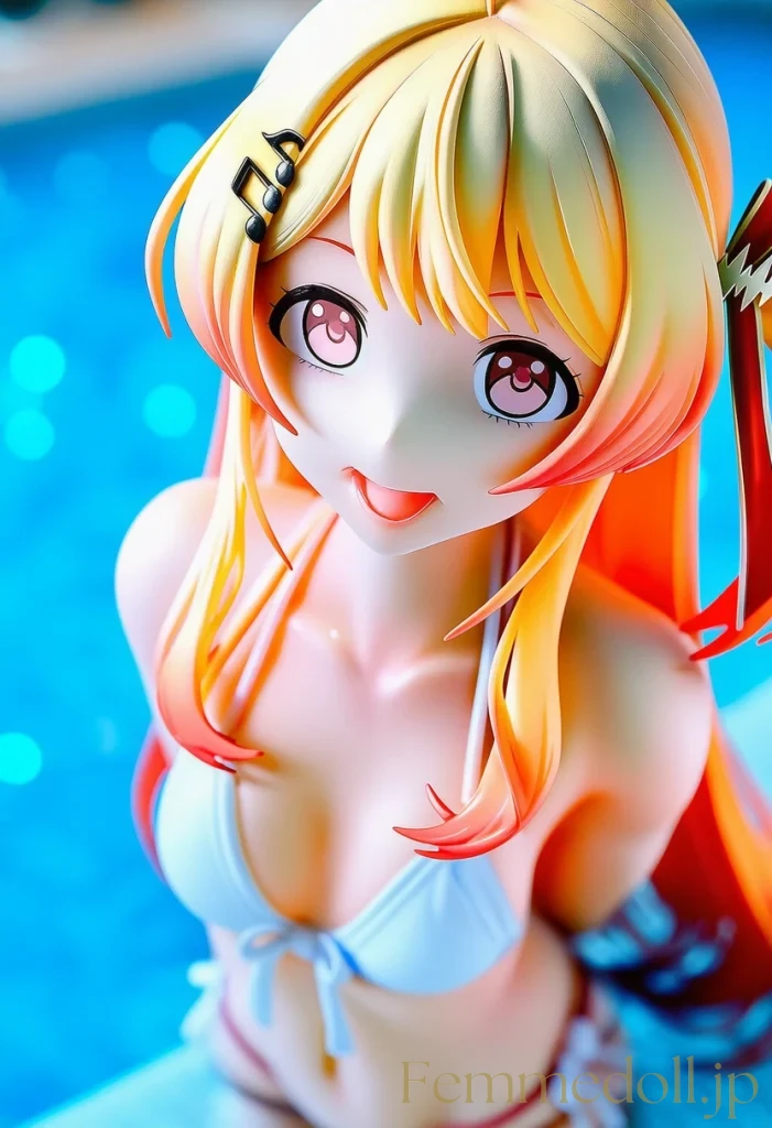 音乃瀬奏の秘密の水着姿…ちょっとだけ見せてあげる♡【Vtuberエロ画像】 15枚目