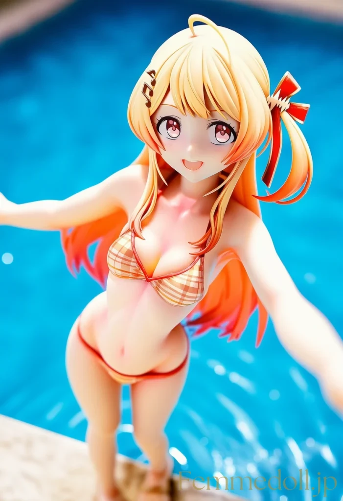 音乃瀬奏の秘密の水着姿…ちょっとだけ見せてあげる♡【Vtuberエロ画像】 18枚目