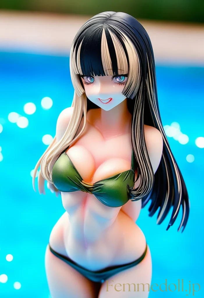 いや、これは芸術です。儒烏風亭らでん、水着姿で一席設けます。【Vtuberエロ画像】【Vtuberエロ画像】 4枚目