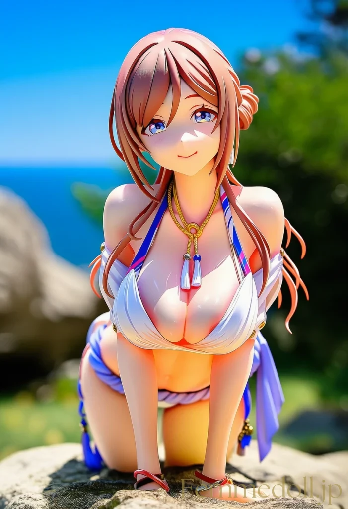 「ね、どう？似合うかな？」姫崎莉波が魅せる優雅な水着グラビア【学マスエロ画像】 11枚目