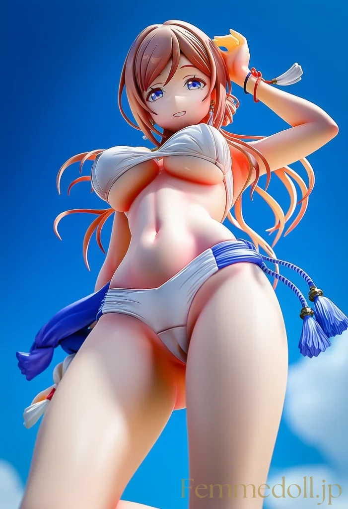 「ね、どう？似合うかな？」姫崎莉波が魅せる優雅な水着グラビア【学マスエロ画像】 6枚目