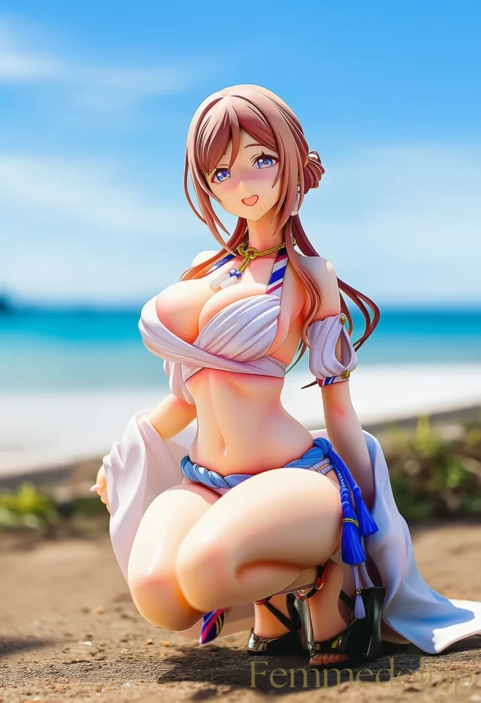 「ね、どう？似合うかな？」姫崎莉波が魅せる優雅な水着グラビア【学マスエロ画像】 4枚目