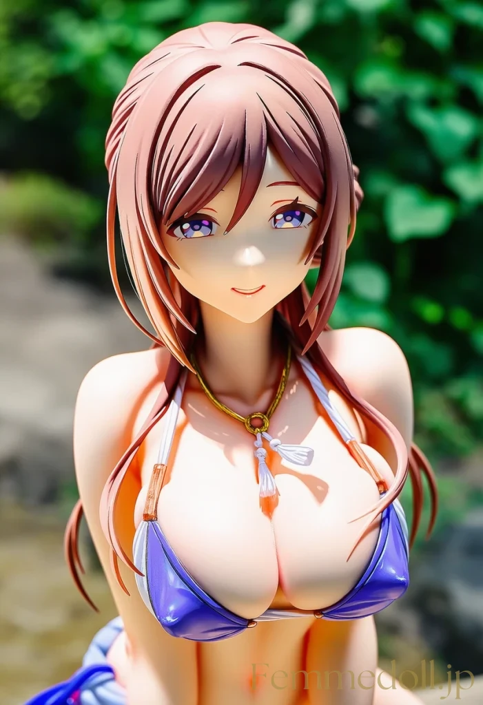 「ね、どう？似合うかな？」姫崎莉波が魅せる優雅な水着グラビア【学マスエロ画像】 16枚目