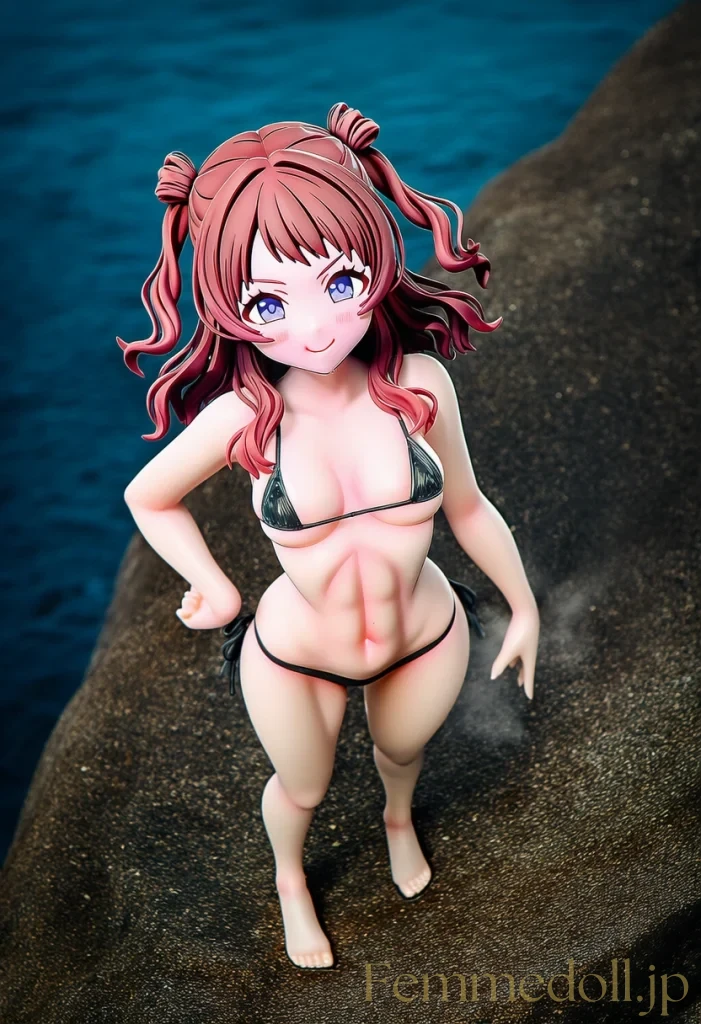 花海咲希、海辺で挑む特別レッスン。研ぎ澄まされた肉体が眩しく輝く♪【学マスエロ画像】 13枚目