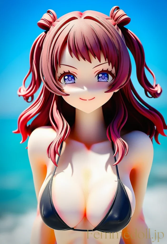 花海咲希、海辺で挑む特別レッスン。研ぎ澄まされた肉体が眩しく輝く♪【学マスエロ画像】 18枚目