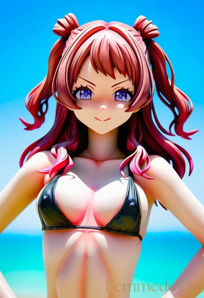 花海咲希、海辺で挑む特別レッスン。研ぎ澄まされた肉体が眩しく輝く♪【学マスエロ画像】 25枚目