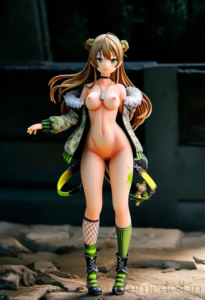 【ドルフロ】RFB:甘美な裸身が崩壊の街に溶け込む【AI生成イラスト30枚】 15枚目